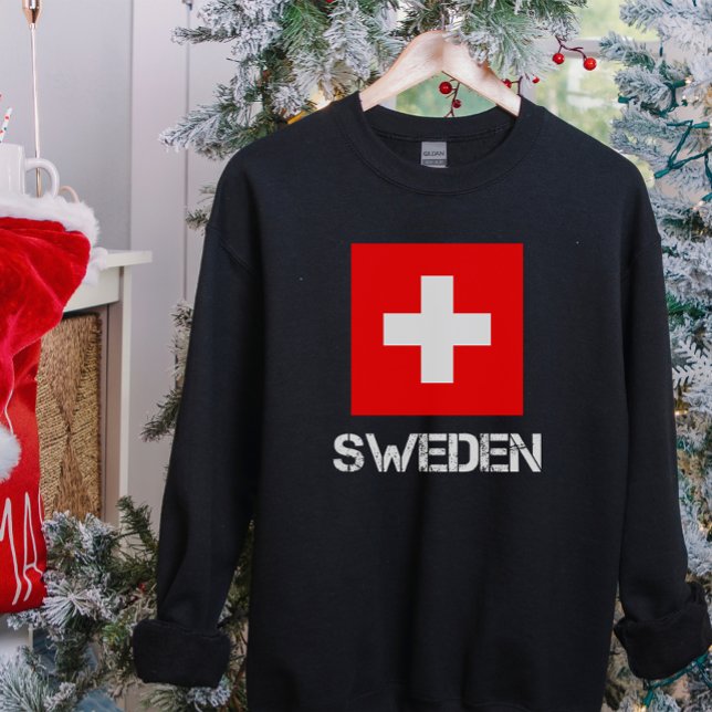 Schweiz oder Schweden Flagge? Ist es nicht dasselb T-Shirt (Von Creator hochgeladen)