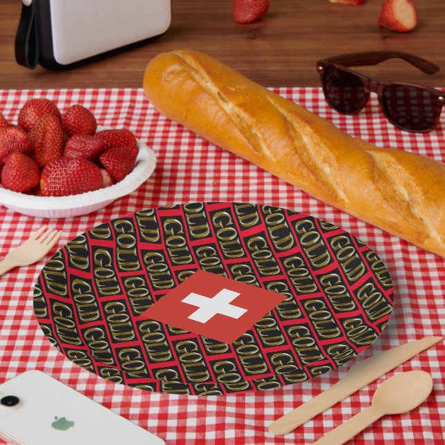 SCHWEIZ PAPPTELLER (Picknick)