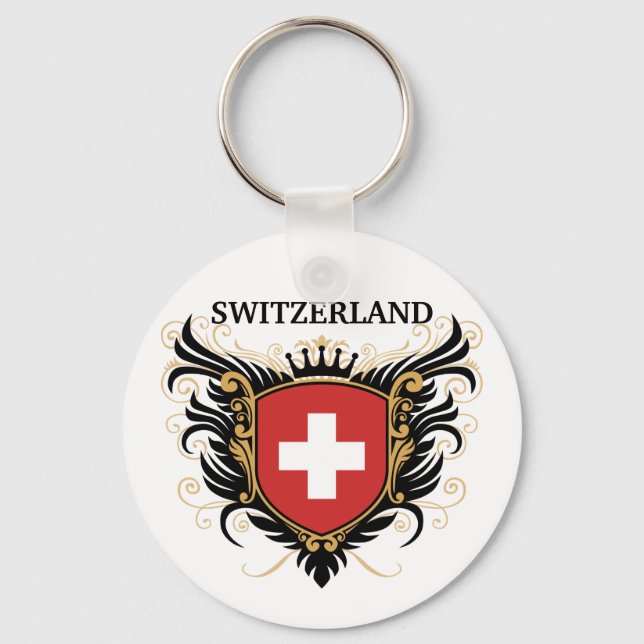 Schweiz [personalisieren] schlüsselanhänger (Vorderseite)