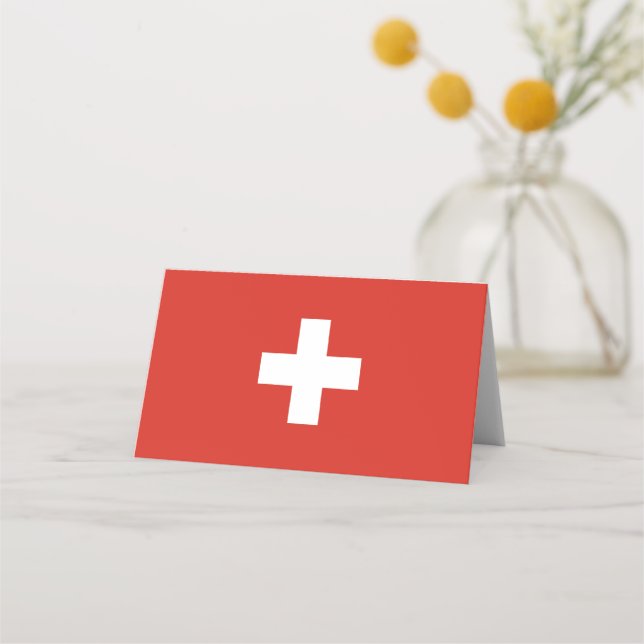 Schweiz Platzkarte (Vorderseite)