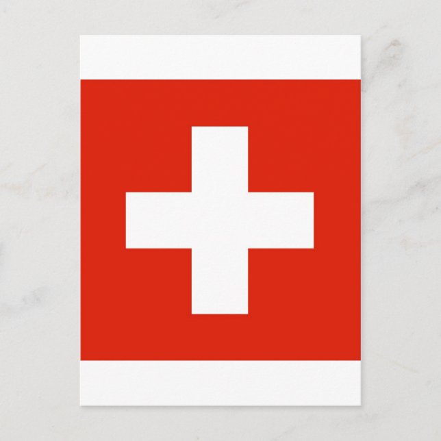 Schweiz Postkarte (Vorderseite)