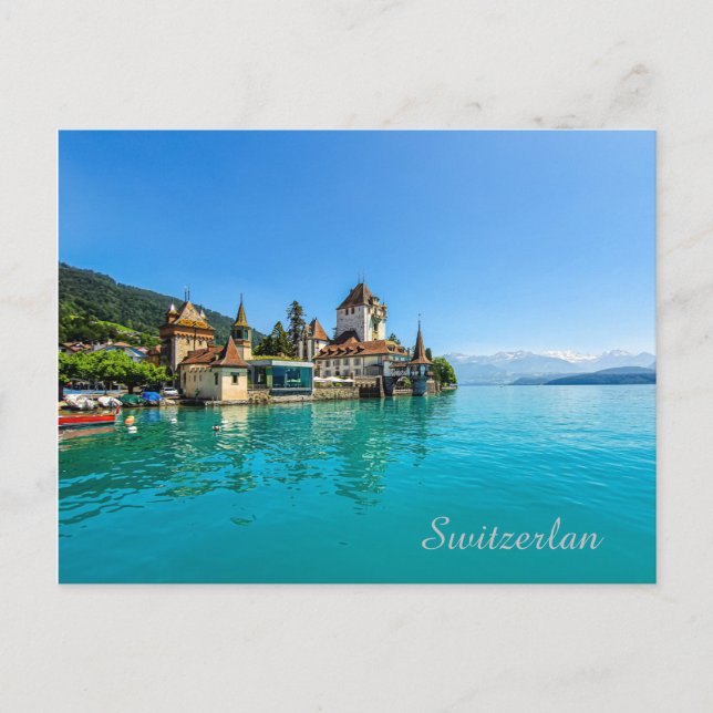 Schweiz Postkarte (Vorderseite)