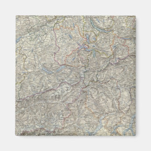 Schweiz, Savoy, Piemont Magnet