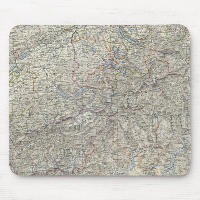 Schweiz, Savoy, Piemont Mousepad (Vorne)