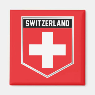 Schweiz-Schild Magnet