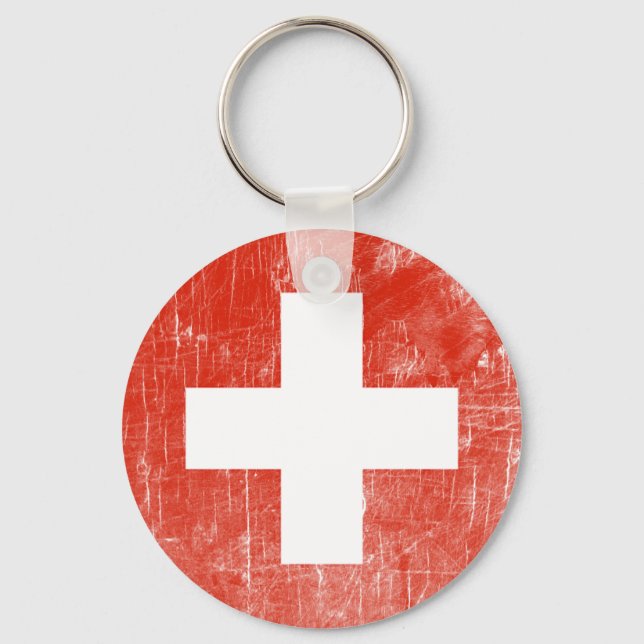 Schweiz Schlüsselanhänger (Vorderseite)