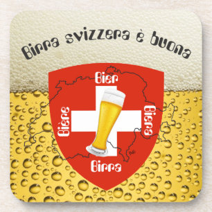 Schweiz - Schweiz - Svizzera - Svizra - Switzerlan Getränkeuntersetzer