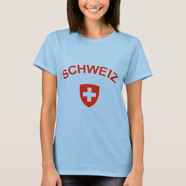 Schweiz Schweiz T-Shirt (Vorderseite)