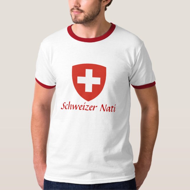 Schweiz Schweizer Nati T-Shirt (Vorderseite)