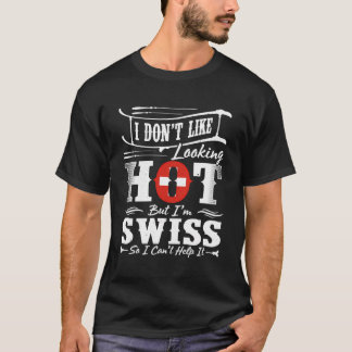 Schweiz Schweizer Wurzeln Schweizer Kulturerbe Pro T-Shirt