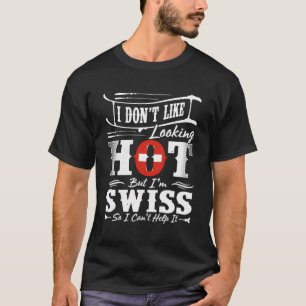 Schweiz Schweizer Wurzeln Schweizer Kulturerbe Pro T-Shirt
