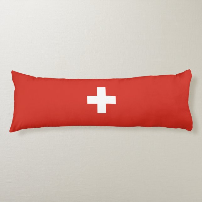 Schweiz Seitenschläferkissen (Vorderseite)