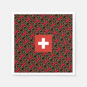 SCHWEIZ SERVIETTE