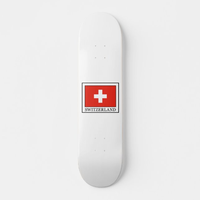 Schweiz Skateboard (Vorne)