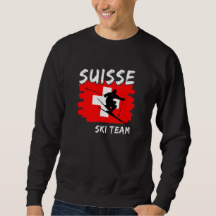 Schweiz Ski Sweatshirt