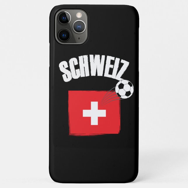 Schweiz Soccer Case-Mate iPhone Hülle (Rückseite)
