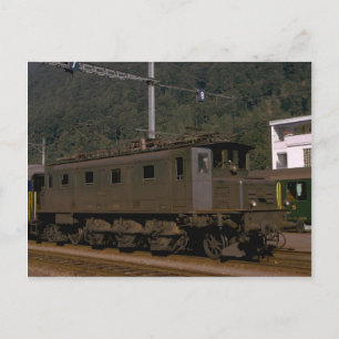 Schweiz, SSB - Schweiz Gefüttert. Ry - elektrisch  Postkarte