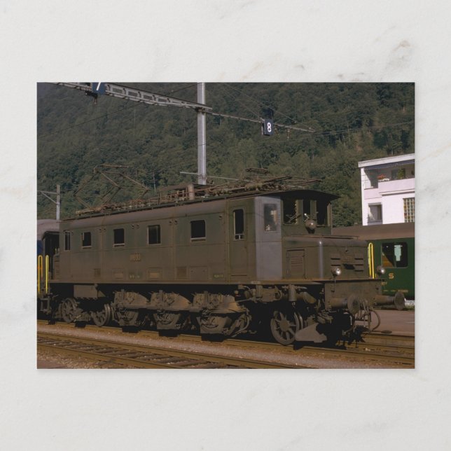 Schweiz, SSB - Schweiz Gefüttert. Ry - elektrisch  Postkarte (Vorderseite)