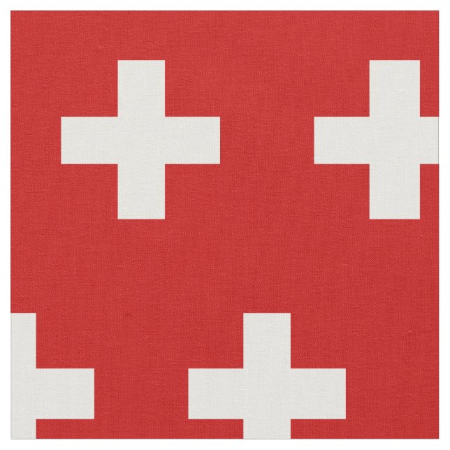 Schweiz Stoff (Nahaufnahme)