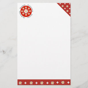 Schweiz Suisse Svizzera Svizra Briefpapier
