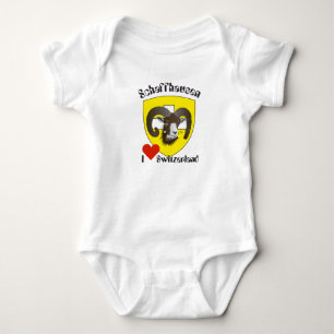 Schweiz Suisse Svizzera Svizra Schaffhausen Baby Strampler