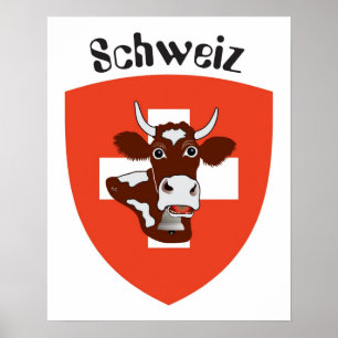 Schweiz, Suisse, Svizzera, Svizra, Schweiz Poster