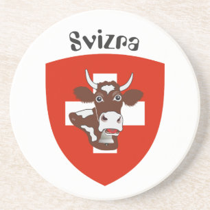 Schweiz Suisse Svizzera Svizra Switzerland Getränkeuntersetzer