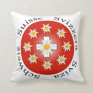 Schweiz Suisse Svizzera Svizra Switzerland Kissen