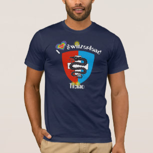 Schweiz Suisse Svizzera Svizra Switzerland T-Shirt