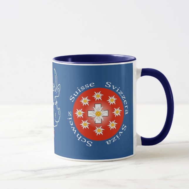 Schweiz Suisse Svizzera Svizra Switzerland Tasse (Rechts)