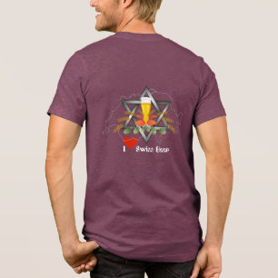 Schweiz - Suisse - Svizzera - Svizra - Switzerland Tri-Blend Shirt
