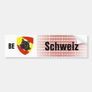 Schweiz Svizzera Suisse Bern Autoaufkleber