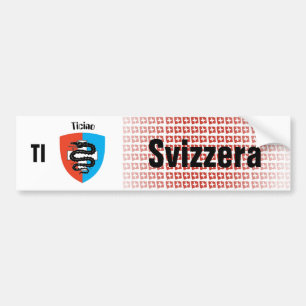 Schweiz Svizzera Suisse Tessin Autoaufkleber