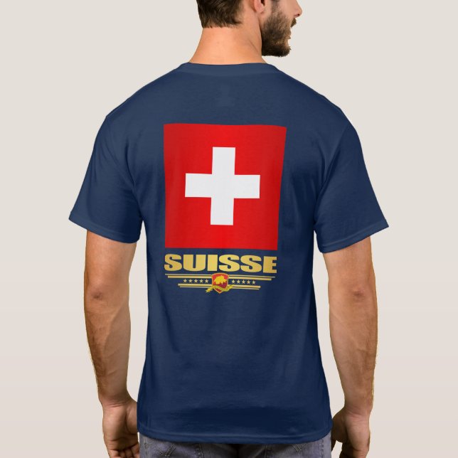 Schweiz T-Shirt (Rückseite)