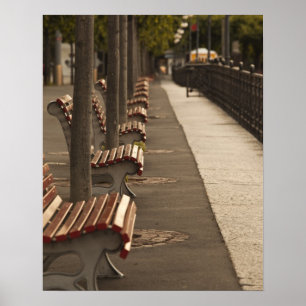 Schweiz, Tessin Kanton, Lugano. Lakefront Poster