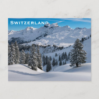 Schweiz Vintage Tourismus Postkarte