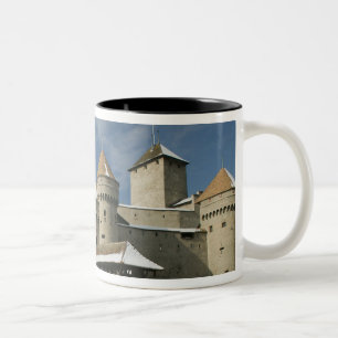 SCHWEIZ, Waadt), Schweizer Riviera, MONTREUX: Zweifarbige Tasse