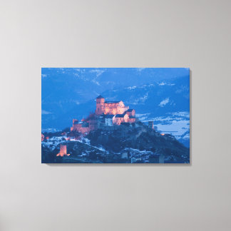 SCHWEIZ, Wallis/Wallis, SION: Basilique de France Leinwanddruck