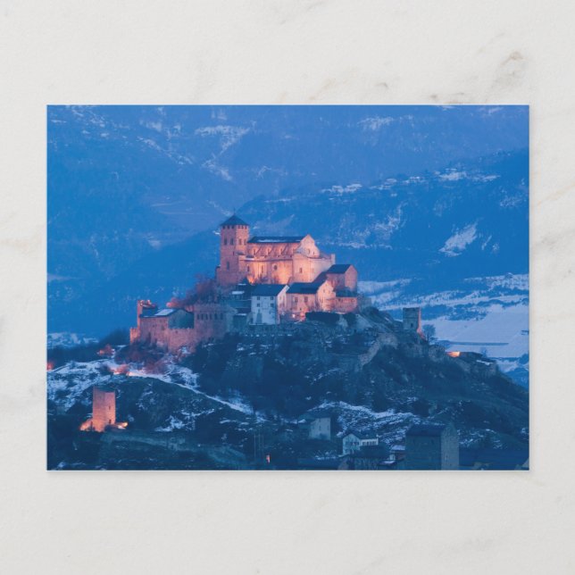 SCHWEIZ, Wallis/Wallis, SION: Basilique de France Postkarte (Vorderseite)