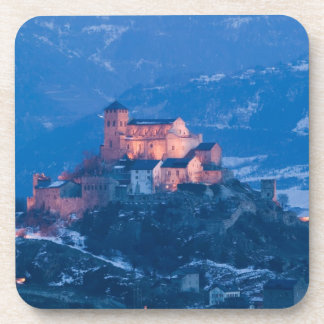 SCHWEIZ, Wallis/Wallis, SION: Basilique Getränkeuntersetzer