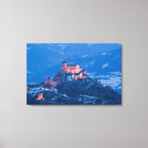 SCHWEIZ, Wallis/Wallis, SION: Basilique Leinwanddruck