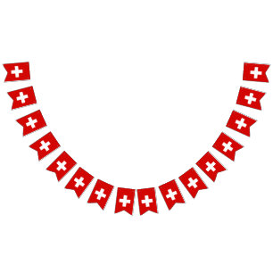 Schweiz Wimpelkette