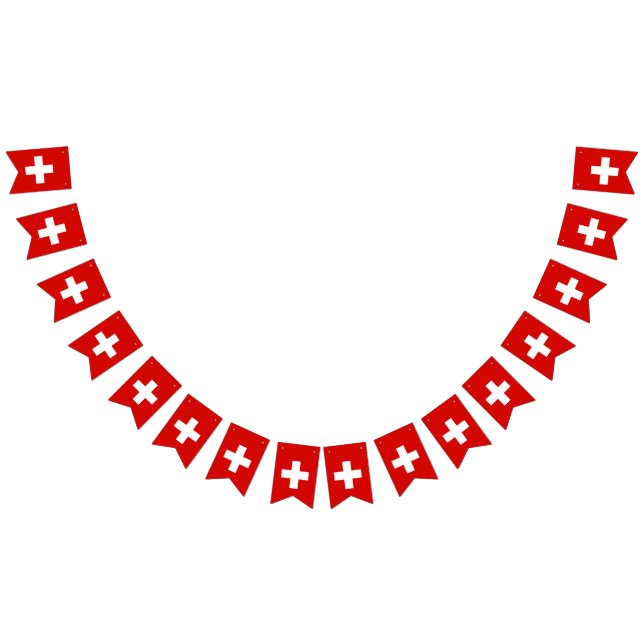 Schweiz Wimpelkette (Alle)