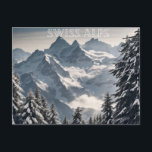 Schweizer Alpen (1) Postkarte<br><div class="desc">Schweizer Alpen Postkarte,  Schweiz Postkarte,  Europäischer Urlaub. Schweizer Alpen,  Schweiz</div>