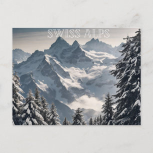 Schweizer Alpen (1) Postkarte