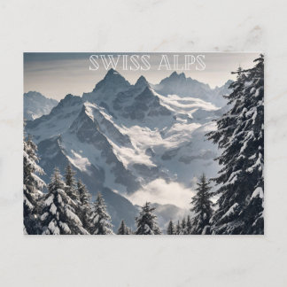 Schweizer Alpen (1) Postkarte