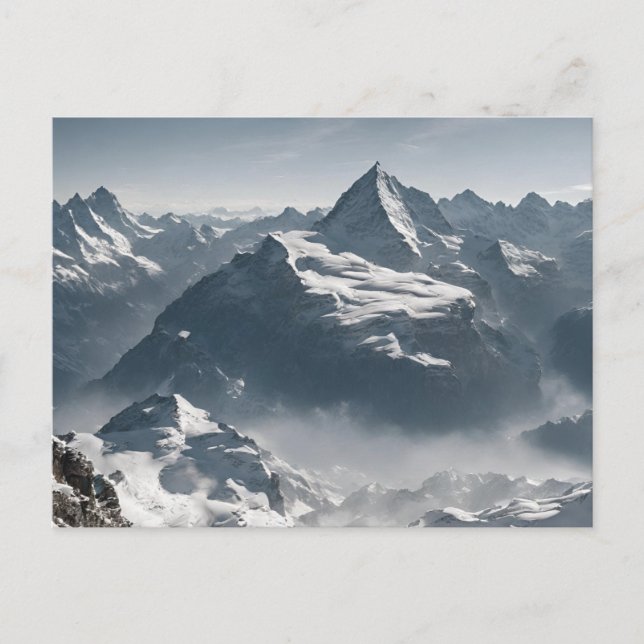 Schweizer Alpen (5) Postkarte (Vorderseite)