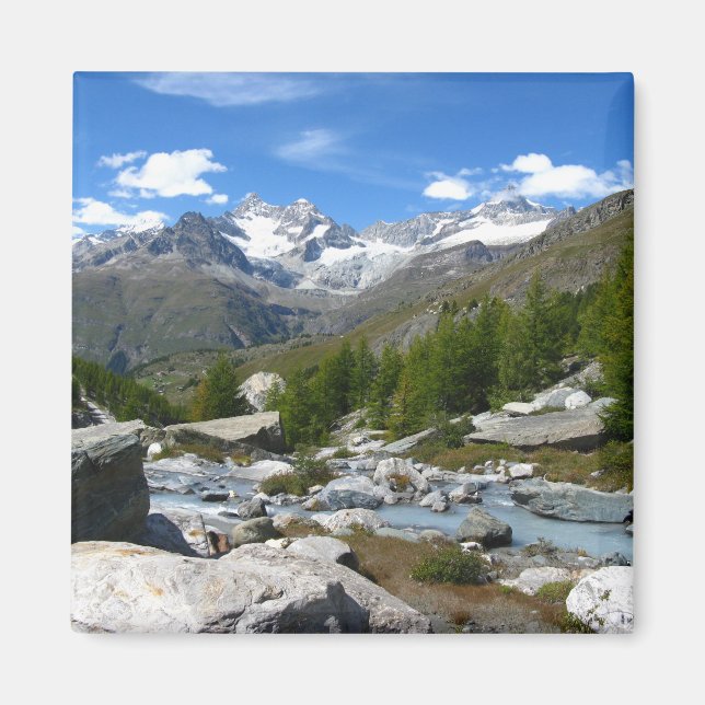 Schweizer Alpen Magnet (Vorne)