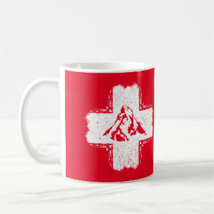 Schweizer Alpen Matterhorn - Schweiz Kaffeetasse