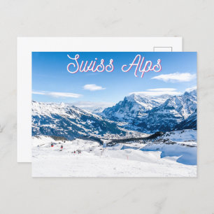 Schweizer Alpen Postkarte